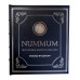 Альбом для монет "NUMMUM". В кожаном переплете (Синий)